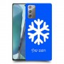 שלג כיסוי מגן קשיח בעיצוב אישי עם השם שלך ל Samsung Galaxy Note20 5G יחידה אחת סקרין מובייל