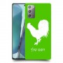 תרנגול כיסוי מגן קשיח בעיצוב אישי עם השם שלך ל Samsung Galaxy Note20 5G יחידה אחת סקרין מובייל