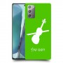 כינור כיסוי מגן קשיח בעיצוב אישי עם השם שלך ל Samsung Galaxy Note20 5G יחידה אחת סקרין מובייל