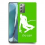 סקִי כיסוי מגן קשיח בעיצוב אישי עם השם שלך ל Samsung Galaxy Note20 5G יחידה אחת סקרין מובייל