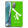 טלסקופ כיסוי מגן קשיח בעיצוב אישי עם השם שלך ל Samsung Galaxy Note20 5G יחידה אחת סקרין מובייל