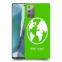 עולם כיסוי מגן קשיח בעיצוב אישי עם השם שלך ל Samsung Galaxy Note20 5G יחידה אחת סקרין מובייל