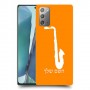 סקספון כיסוי מגן קשיח בעיצוב אישי עם השם שלך ל Samsung Galaxy Note20 5G יחידה אחת סקרין מובייל
