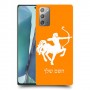 קשת כיסוי מגן קשיח בעיצוב אישי עם השם שלך ל Samsung Galaxy Note20 5G יחידה אחת סקרין מובייל