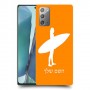 גלישה כיסוי מגן קשיח בעיצוב אישי עם השם שלך ל Samsung Galaxy Note20 5G יחידה אחת סקרין מובייל