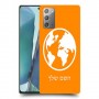 עולם כיסוי מגן קשיח בעיצוב אישי עם השם שלך ל Samsung Galaxy Note20 5G יחידה אחת סקרין מובייל