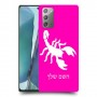 עקרב כיסוי מגן קשיח בעיצוב אישי עם השם שלך ל Samsung Galaxy Note20 5G יחידה אחת סקרין מובייל