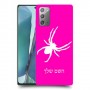 עכביש כיסוי מגן קשיח בעיצוב אישי עם השם שלך ל Samsung Galaxy Note20 5G יחידה אחת סקרין מובייל