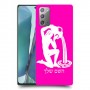 דלי כיסוי מגן קשיח בעיצוב אישי עם השם שלך ל Samsung Galaxy Note20 5G יחידה אחת סקרין מובייל
