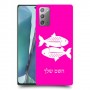 דגים כיסוי מגן קשיח בעיצוב אישי עם השם שלך ל Samsung Galaxy Note20 5G יחידה אחת סקרין מובייל