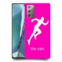 רץ כיסוי מגן קשיח בעיצוב אישי עם השם שלך ל Samsung Galaxy Note20 5G יחידה אחת סקרין מובייל