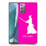 סמוראי כיסוי מגן קשיח בעיצוב אישי עם השם שלך ל Samsung Galaxy Note20 5G יחידה אחת סקרין מובייל