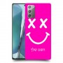 סמיילי כיסוי מגן קשיח בעיצוב אישי עם השם שלך ל Samsung Galaxy Note20 5G יחידה אחת סקרין מובייל