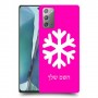 שלג כיסוי מגן קשיח בעיצוב אישי עם השם שלך ל Samsung Galaxy Note20 5G יחידה אחת סקרין מובייל