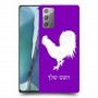 תרנגול כיסוי מגן קשיח בעיצוב אישי עם השם שלך ל Samsung Galaxy Note20 5G יחידה אחת סקרין מובייל