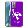 עקרב כיסוי מגן קשיח בעיצוב אישי עם השם שלך ל Samsung Galaxy Note20 5G יחידה אחת סקרין מובייל