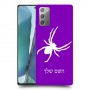 עכביש כיסוי מגן קשיח בעיצוב אישי עם השם שלך ל Samsung Galaxy Note20 5G יחידה אחת סקרין מובייל