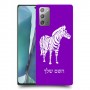 זברה כיסוי מגן קשיח בעיצוב אישי עם השם שלך ל Samsung Galaxy Note20 5G יחידה אחת סקרין מובייל