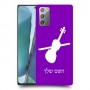 כינור כיסוי מגן קשיח בעיצוב אישי עם השם שלך ל Samsung Galaxy Note20 5G יחידה אחת סקרין מובייל