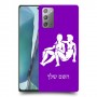 תאומים כיסוי מגן קשיח בעיצוב אישי עם השם שלך ל Samsung Galaxy Note20 5G יחידה אחת סקרין מובייל