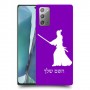 סמוראי כיסוי מגן קשיח בעיצוב אישי עם השם שלך ל Samsung Galaxy Note20 5G יחידה אחת סקרין מובייל