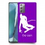 סקִי כיסוי מגן קשיח בעיצוב אישי עם השם שלך ל Samsung Galaxy Note20 5G יחידה אחת סקרין מובייל