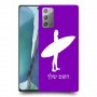 גלישה כיסוי מגן קשיח בעיצוב אישי עם השם שלך ל Samsung Galaxy Note20 5G יחידה אחת סקרין מובייל