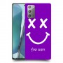 סמיילי כיסוי מגן קשיח בעיצוב אישי עם השם שלך ל Samsung Galaxy Note20 5G יחידה אחת סקרין מובייל