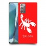 עקרב כיסוי מגן קשיח בעיצוב אישי עם השם שלך ל Samsung Galaxy Note20 5G יחידה אחת סקרין מובייל