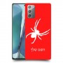 עכביש כיסוי מגן קשיח בעיצוב אישי עם השם שלך ל Samsung Galaxy Note20 5G יחידה אחת סקרין מובייל