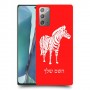 זברה כיסוי מגן קשיח בעיצוב אישי עם השם שלך ל Samsung Galaxy Note20 5G יחידה אחת סקרין מובייל
