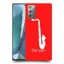 סקספון כיסוי מגן קשיח בעיצוב אישי עם השם שלך ל Samsung Galaxy Note20 5G יחידה אחת סקרין מובייל