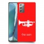 חצוצרה כיסוי מגן קשיח בעיצוב אישי עם השם שלך ל Samsung Galaxy Note20 5G יחידה אחת סקרין מובייל