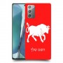שור כיסוי מגן קשיח בעיצוב אישי עם השם שלך ל Samsung Galaxy Note20 5G יחידה אחת סקרין מובייל