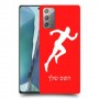 רץ כיסוי מגן קשיח בעיצוב אישי עם השם שלך ל Samsung Galaxy Note20 5G יחידה אחת סקרין מובייל