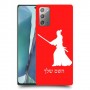 סמוראי כיסוי מגן קשיח בעיצוב אישי עם השם שלך ל Samsung Galaxy Note20 5G יחידה אחת סקרין מובייל