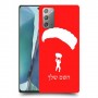 צניחה חופשית כיסוי מגן קשיח בעיצוב אישי עם השם שלך ל Samsung Galaxy Note20 5G יחידה אחת סקרין מובייל