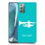 חצוצרה כיסוי מגן קשיח בעיצוב אישי עם השם שלך ל Samsung Galaxy Note20 5G יחידה אחת סקרין מובייל