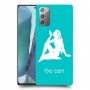 בתולה כיסוי מגן קשיח בעיצוב אישי עם השם שלך ל Samsung Galaxy Note20 5G יחידה אחת סקרין מובייל