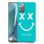 סמיילי כיסוי מגן קשיח בעיצוב אישי עם השם שלך ל Samsung Galaxy Note20 5G יחידה אחת סקרין מובייל