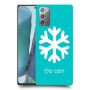 שלג כיסוי מגן קשיח בעיצוב אישי עם השם שלך ל Samsung Galaxy Note20 5G יחידה אחת סקרין מובייל