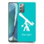 טלסקופ כיסוי מגן קשיח בעיצוב אישי עם השם שלך ל Samsung Galaxy Note20 5G יחידה אחת סקרין מובייל