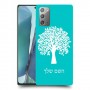 עץ כיסוי מגן קשיח בעיצוב אישי עם השם שלך ל Samsung Galaxy Note20 5G יחידה אחת סקרין מובייל