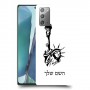 פסל החירות כיסוי מגן קשיח בעיצוב אישי עם השם שלך ל Samsung Galaxy Note20 5G יחידה אחת סקרין מובייל