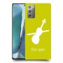 כינור כיסוי מגן קשיח בעיצוב אישי עם השם שלך ל Samsung Galaxy Note20 5G יחידה אחת סקרין מובייל