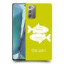 דגים כיסוי מגן קשיח בעיצוב אישי עם השם שלך ל Samsung Galaxy Note20 5G יחידה אחת סקרין מובייל