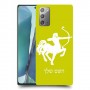 קשת כיסוי מגן קשיח בעיצוב אישי עם השם שלך ל Samsung Galaxy Note20 5G יחידה אחת סקרין מובייל
