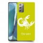עקרב כיסוי מגן קשיח בעיצוב אישי עם השם שלך ל Samsung Galaxy Note20 5G יחידה אחת סקרין מובייל