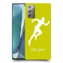 רץ כיסוי מגן קשיח בעיצוב אישי עם השם שלך ל Samsung Galaxy Note20 5G יחידה אחת סקרין מובייל