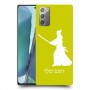 סמוראי כיסוי מגן קשיח בעיצוב אישי עם השם שלך ל Samsung Galaxy Note20 5G יחידה אחת סקרין מובייל